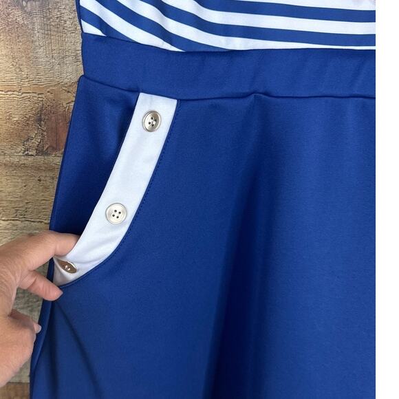 Hot Topic Stranger Things Robin Scoops Ahoy Halloween Costume Dress Size Medium - Picture 4 of 8